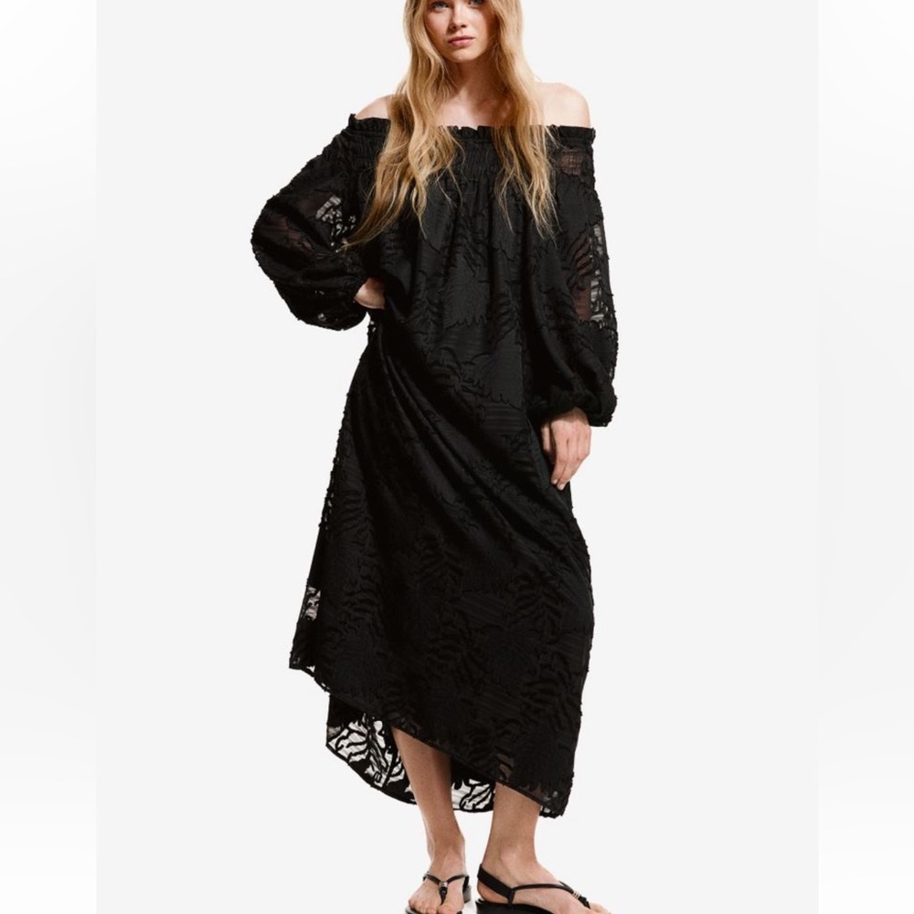 Off the shoulder dress